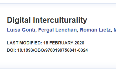 Digital Interculturality – Eintrag in Oxford Bibliographies